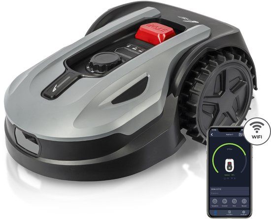 Zoef Robot Katrien Robotmaaier - 500m² - Wifi & Bluetooth - App - 2024 Model