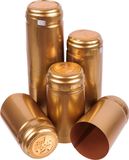 Natuurlijker leven® Thermo-capsules gold 100 stuks - Flessenhuls - wijnfles krimphulsen
