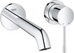 GROHE Essence New Wandgemonteerde Inbouw Wastafelkraan - Chroom - 19408001