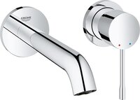 GROHE Essence New Wandgemonteerde Inbouw Wastafelkraan - Chroom - 19408001