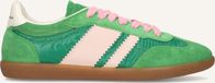 STEFANO LAURAN 1white119 Sneakers - Textiel - Dames - Groen - Maat 39