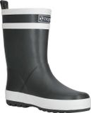 ZIGZAG Gummistiefel Hurricane donkergroen-wit gestreept maat 29