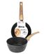 IPEA Antiaanbakpan – 18 cm – elegante steen-look – kleine melkpan
