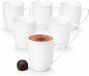 Wilmax England Mokken 380 ml Wit Porselein Set van 6