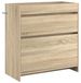 Meuble sous lavabo Sonoma Chêne 78,5 x 37,5 x 81 cm