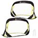 Pop-up soccer goal children - 120 x 80 x 80 cm - 2 pieces - With carrying bag