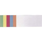 FRANKEN UMZ 1020 04 Rechthoekige kaarten 9,5 x 20,5 cm geel 500 stuks