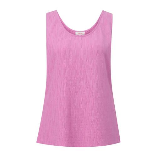 s.Oliver top roze