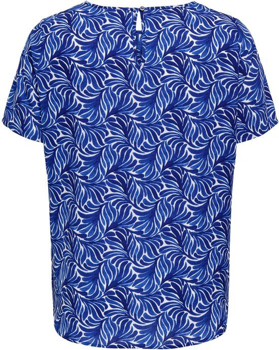 ONLY CARMAKOMA CARVICA S/S TOP WVN NOOS Dames Blouse