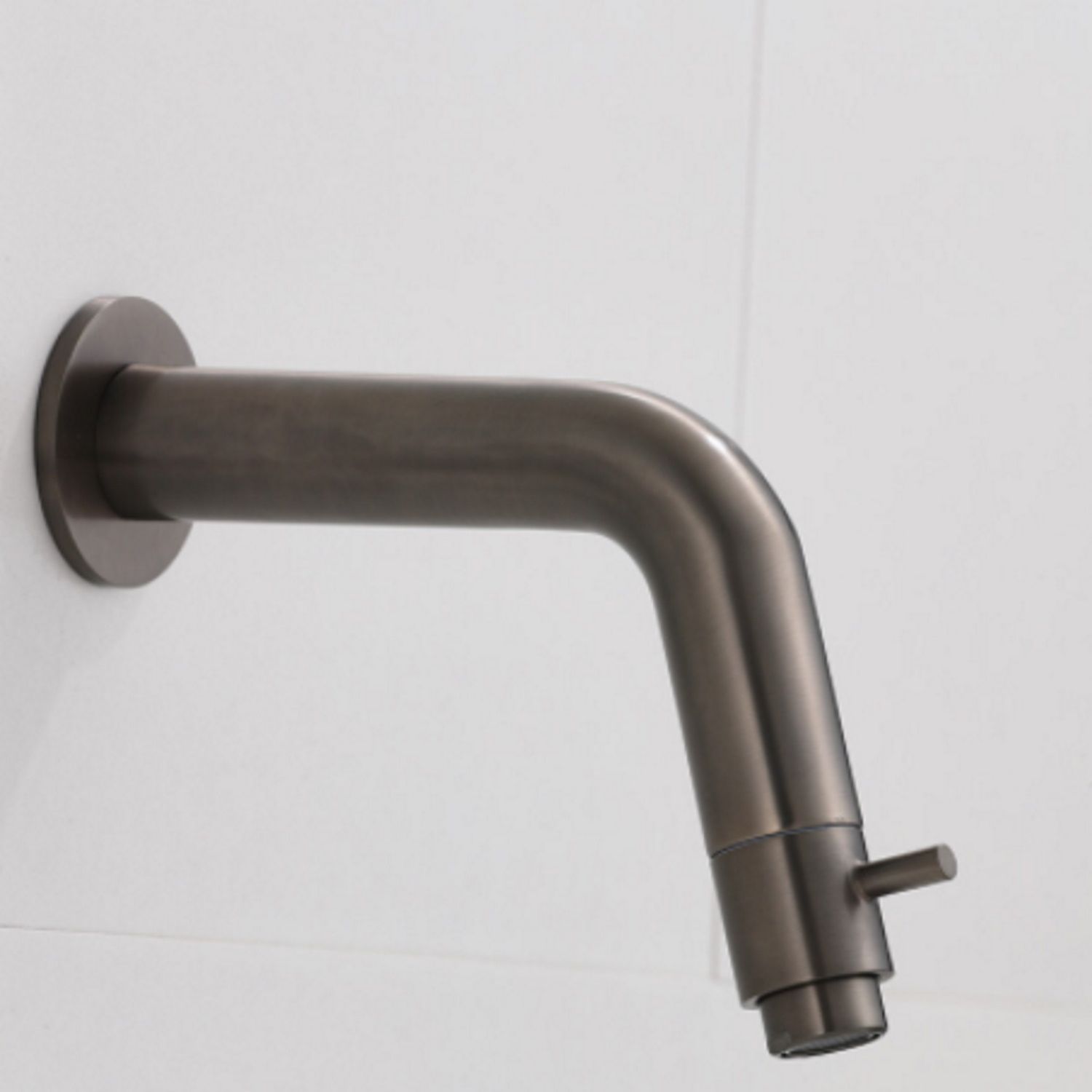 Boss & Wessing Iron Inbouwkraan Gunmetal - Fonteinkraan - Messing - 2023