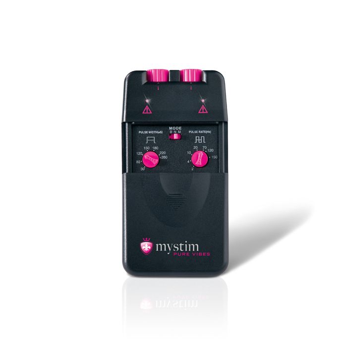 Mystim Pure Vibes Powerbox - Black/Pink