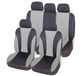 Auto Lupex Auto Accessori - Universele autostoelhoezen LS06 | Kleur Grijs | Set Voor en Achter | Polyester | Geen Suv