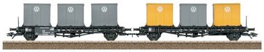 TRIX H0 24161 H0 wagon-paire de bacs de chargement de la DB
