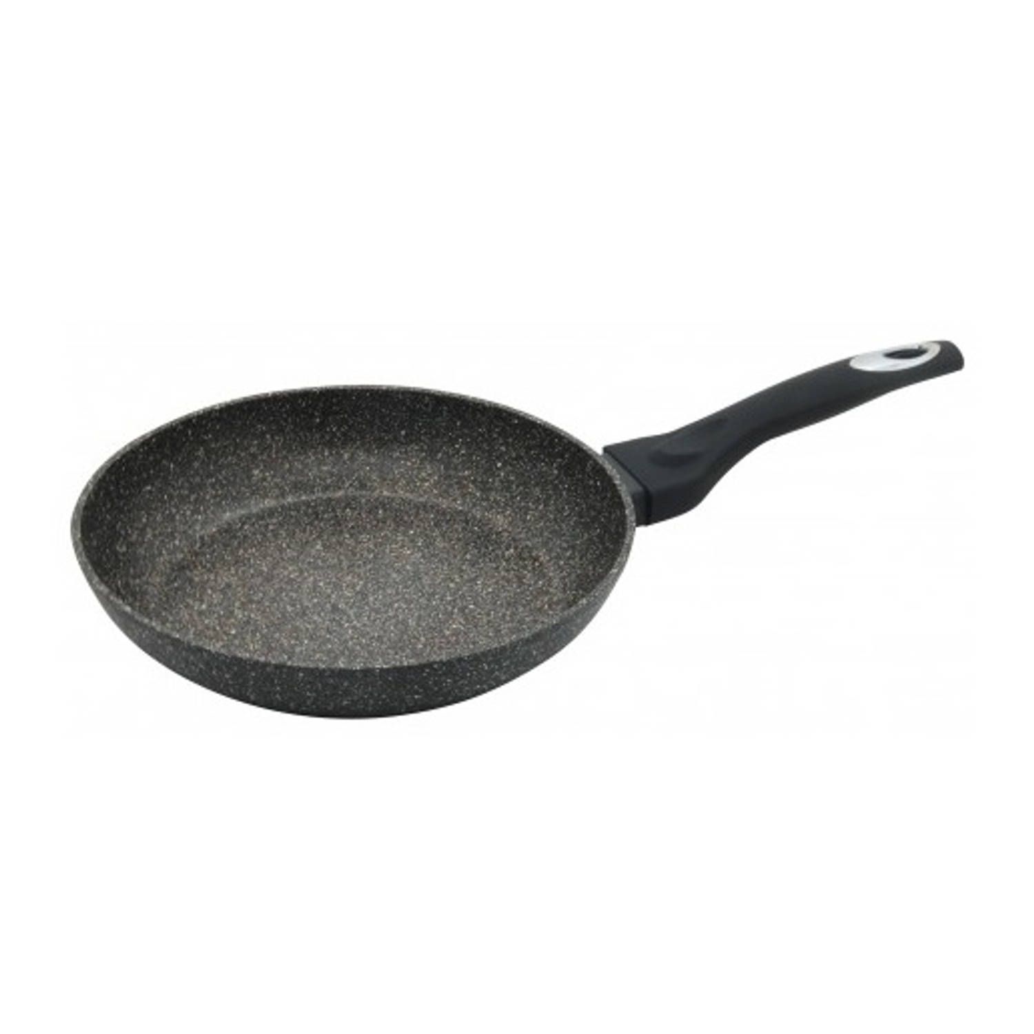 KLAUSBERG 7035 Koekenpan - Ø28 cm - Marmer coating - Alle warmtebronnen
