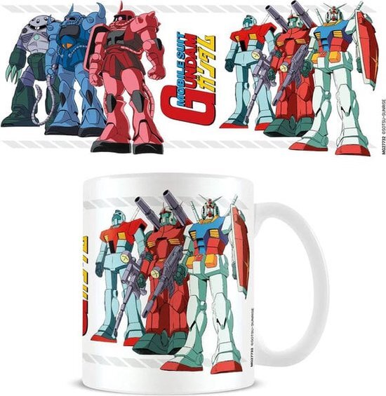 Pyramid International gundam - line up mug