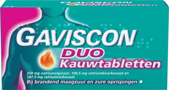 Gaviscon Duo Kauwtabletten - 8710552285733