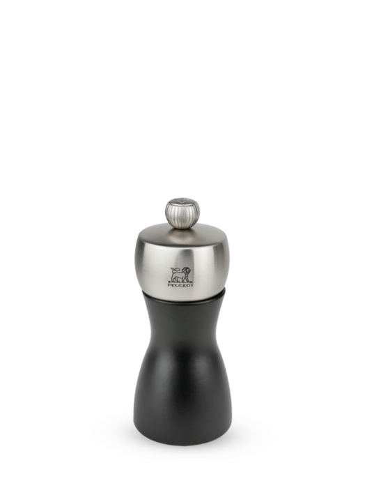 PEUGEOT Fidji Kruidenstrooier - Zwart, Roestvrijstaal - 12 cm