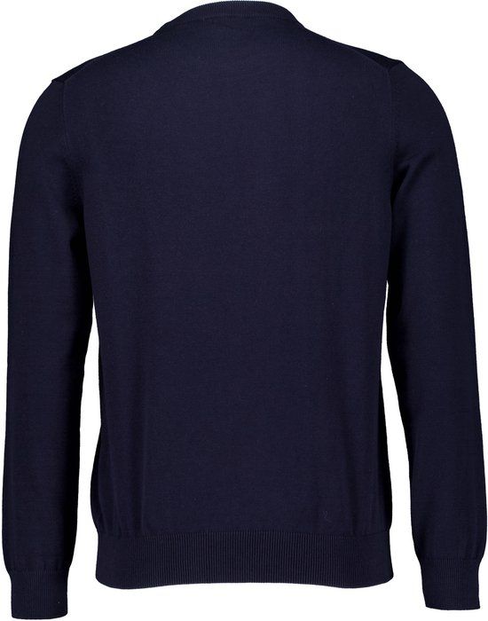 Lacoste Pullover Navy - Maat L - Heren - Trui - Blauw