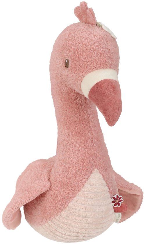 Little Dutch Safari Friends - Dierenhoofd Flamingo Roze
