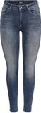 ONLY ONLBLUSH MID SK ANK RW REA422 Dames Jeans - L/34 - Special Blue Grey Denim