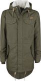 Brandit Marsh Lake Teddyparka Heren Winterjas - olijf - XXL