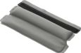 kwmobile band voor koptelefoon - Geschikt voor Bose QuietComfort 35 / QC35 wireless II - Hoofdband cover van kunstleer - Grijs