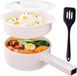LTPRTZ Wan GmbH Hotpot Elektrisch - Fondue en Gourmetten - Koreaanse Grill - Keukenpan - Wit