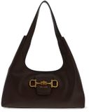 GUESS Sunset Small Hobo Bag Brown donkerbruin