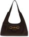 GUESS Sunset Small Hobo Bag Brown donkerbruin