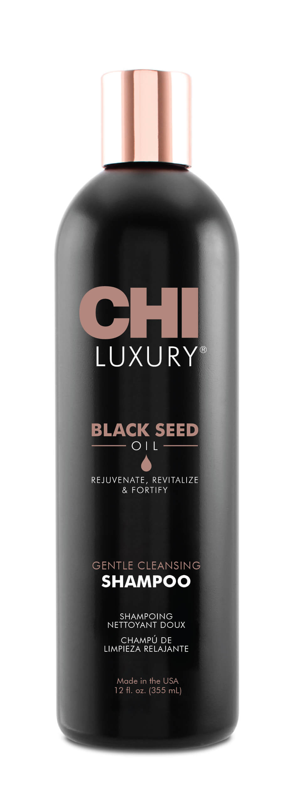 - CHI Luxury Black Seed Oil Gentle Cleansing Shampoo