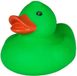 Krüger & Gregoriades Rubber badeendje - Classic groen - 5 cm