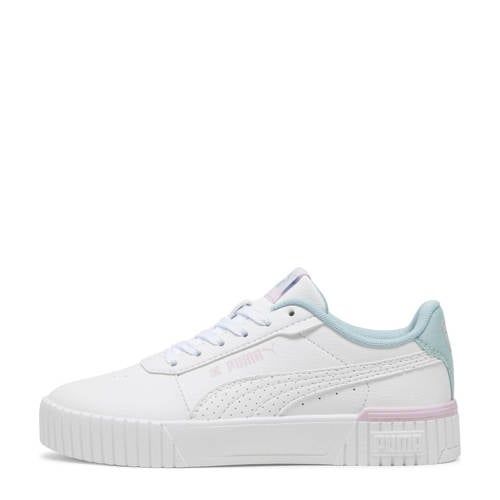Puma Carina 2.0 Tropical Sneakers - Wit/Lichtblauw/Lila