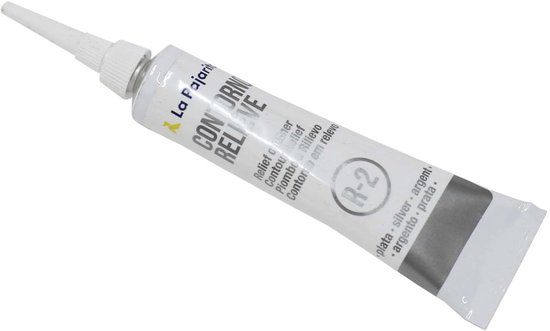 La Pajarita 146364, Grijs, Verf op waterbasis, Vloeistof, 20 ml
