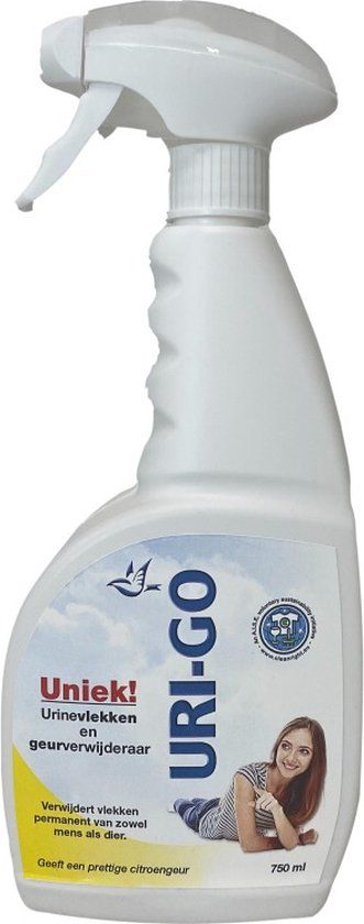 Adhome Uri-go Urinegeur en -vlekverwijderaar Spray - 750ml