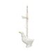 Dille &amp; Kamille Porcelaine Suspension, Oie, Blanc et Or