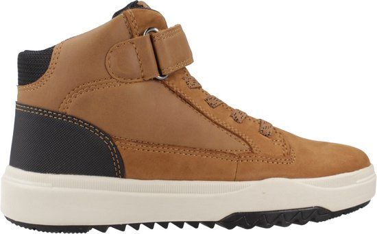 GEOX J BUNSHEE B. Bruin 39 EU - Hoge sneakers voor jongens - Leer - Herfst/Winter 2024