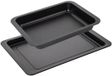 Zenker Set van 2 rechthoekige ovenschaal 42 x 29 cm en 36 x 27 cm