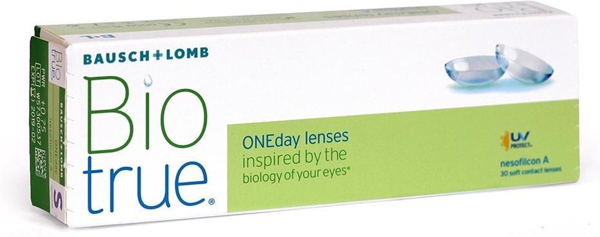 Biotrue ONEday Lenses -3.00 30 Units