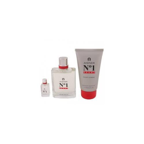 Etienne Aigner No 1 Sport gift set 100 ml eau de toilette + 150 ml shower gel + 8 ml eau de toilette mini