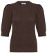 b.young Vrouwentrui BYMikala Jumper Driekwart mouw Ronde hals Katoen Effen Cichoreikoffie XS