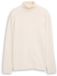 Tom Tailor Pull à col roulé en coton Taille M Gardenia White