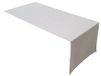 Lemos Home Tafelloper, tafellinnen van 100% katoen, kleur en maten naar keuze (tafelloper - 45 x 150 cm, lichtgrijs)