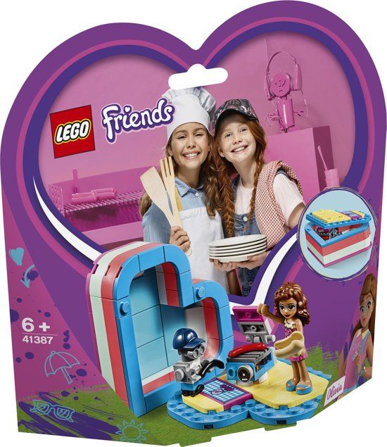 Lego Friends Olivia's Hartvormige Zomerdoos - 41387