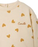 Vertbaudet Sweater met luipaardprint vanille