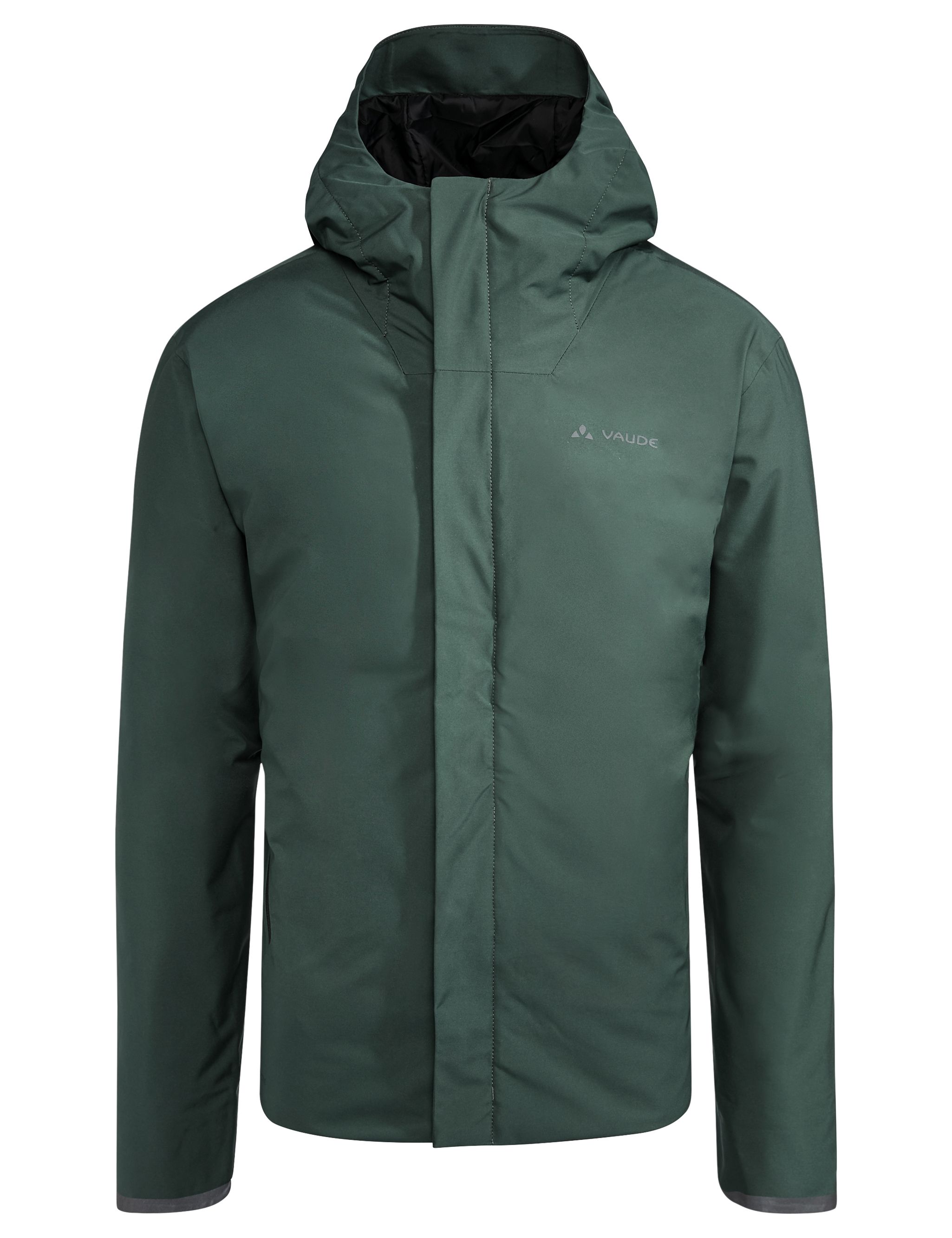 VAUDE Cyclist Warm Rain Jacket Men - Dusty Forest - XXL