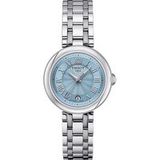 Tissot Bellissima Small women's watch only time T126.010.11.133.00 steel turquoise background