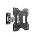 PureMounts TV Monitor muurbeugel universeel kantelbaar draaibaar VESA 200x200mm max. voor 23-43 inch platte en gebogen tv-monitoren tot 30kg zwart