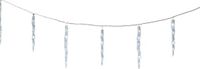 Decoris Boule de Noël plastique d8 cm obld 6 pièces
