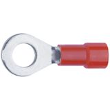 Klauke 6206 Cossue de câble à œillet Section transversale (max.): 1 mm² Diamètre de la tige: 6.5 mm Partiellement isolé Rouge 1 pièce(s)