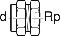 Geberit Afpersstop voor buiseind: d=20mm, 1/2 inch